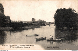 NÂ°6830 Z -cpa Changis Et St Jeaun -l'Ã®le Du Moulin Rompu- - Autres & Non Classés