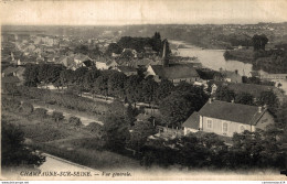 NÂ°6789 Z -cpa Champagne Sur Seine -vue GÃ©nÃ©rale- - Champagne Sur Seine