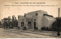 NÂ°6695 Z -cpa Paris -exposition Des Arts DÃ©coratifs- Pavillon CrÃ¨s- - Tentoonstellingen