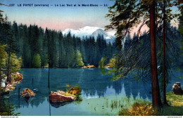 NÂ°6564 Z -cpa Le Fayet -le Lac Vert Et Le Mont BlancL - Other & Unclassified