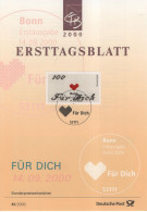 Germany Deutschland 2000-41 Fur Dich, Canceled In Bonn - 1991-2000