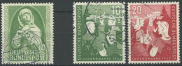 BUNDESREPUBLIK 151,153/4 O, 1952, Nationalmuseum Nürnberg Und Bundesjugendplan, 3 Prachtwerte, Mi. 65.- - Autres & Non Classés