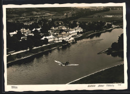 Foto-AK Walter Hahn, Dresden, NR: 10309, Dresden-Pillnitz, Schloss Pillnitz Mit Flugzeug  - Photographs