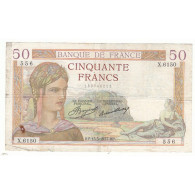 50 FRANCS CERES 13-05-1937 TB+  Fayette 17.38 - 50 F 1934-1940 ''Cérès''