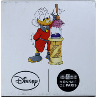 France, 10 Euro, La Bande à Picsou, Donald, BE, Colorized, 2017, MDP, Argent - France