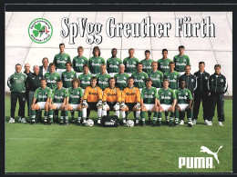 AK Fürth / Bayern, Fussball-Verein SpVgg Greuther Fürth, Puma Reklame  - Football