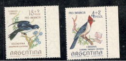 ARGENTINA.....1964: Michel 854-5mnh**  BIRDS - Nuovi