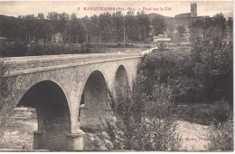 FR66 MARQUIXANES - Fau 3 - Pont Sur La Têt Et Village - Belle - Other & Unclassified