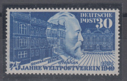 Germany West 75 Years Since UPU Mi#116 1949 MNH ** - Neufs