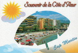 - 06 - CAP MARTIN - Souvenir De La Côte D'Azur - Dépliant De 3 Cartes - Voir Scan - - Roquebrune-Cap-Martin