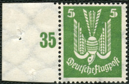 Dt. Reich 344Y **, 1924, 5 Pf. Holztaube, Mit Liegendem Wasserzeichen, Pracht, Kurzbefund Dr. Oechsner, Mi. 440.- - Neufs