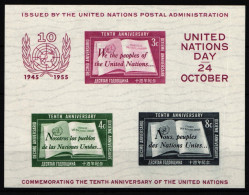 Vereinte Nationen New York Block 1 I Postfrisch #IA531 - Sonstige & Ohne Zuordnung