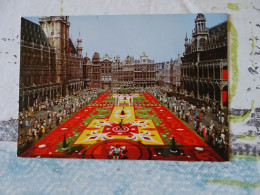 Cp  Belgique - Bruxelles - Grand Place Tapis De Fleurs - Parks, Gärten