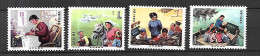 CHINE 1975   Cat Yt  1962 à 1965       Série Complète N** MNH - Neufs