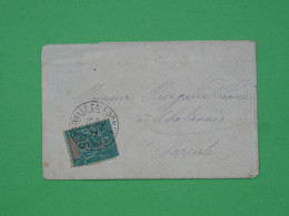 DP 21  NOUVELLE CALEDONIE  LETTRE   1927  NOUMEA    A CHABANAIS FRANCE+TYPE GROUPE +AFF. INTERESSANT+ - Briefe U. Dokumente