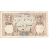 1000 Francs CERES ET MERCURE  31-07-1930 TB Fayette 37.5 - 1 000 F 1927-1940 ''Cérès Et Mercure''