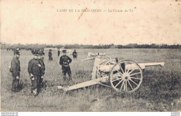 CAMP DE LA BRACONNE LE CANON DE 75 - Matériel