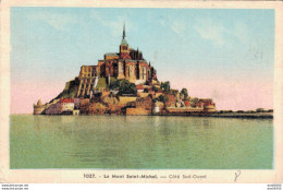 50 LE MONT SAINT MICHEL COTE SUD OUEST - Le Mont Saint Michel