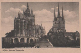 18187 - Erfurt - Dom Und Severikirche - 1949 - Erfurt