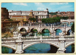 26826 / ⭐ ROMA Lazio ROME PONTE VITTORIO S ANGELO UMBERTO Circolato 1970s - SPA VIA THAON 10727 - Pontes