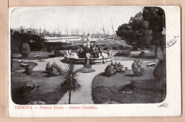 26864 / ⭐ GENOVA GENOA Liguria Palazzo DORIA Interno Giardino 1900s5 Italy Italie Italia Italien  - Genova (Genoa)