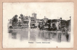 26857 / ⭐ TORINO Turin CASTELLO MEDIOEVALE Carte Pionnière 1900s Italia Italie - Other & Unclassified
