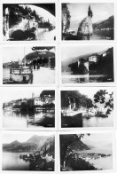 26781 / ⭐ Lombardia LAGO Di COMO Bellagio Menaggio Nesso Balbianello. 12 Vedute 1930s Fotographie 100x75mm Italia Itali - Como