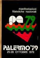 26875 / ⭐ Italia Sicilia PALERMO 25 - 28 Ottobre 1979 Manifestazioni Filateliche Nazionali PALERME Cpexpo - Palermo