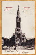 26560 / ⭐ MULHAUSEN St. STEFANSKIRCHE Eglise ST ETIENNE Saint MULHOUSE 1905-MARGOT à Henri LACOMBE 6 Rue Nollet Paris  - Mulhouse