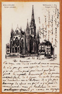 26559 / ⭐ MULHAUSEN Evangel. Kirche Temple Protestant MULHOUSE 1905 De MARGOT à Henri LACOMBE 6 Rue Nollet Paris  - Mulhouse