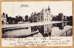 26552 / ⭐ MULHAUSEN (68) MULHOUSE Post Und BÖRSE 1905 à Henri LACOMBE Rue Nollet Paris - Mulhouse