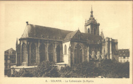 26517 / ⭐ COLMAR Cathédrale SAINT-MARTIN St 1910s BERGERET 8 Haut-Rhin Alsace - Colmar