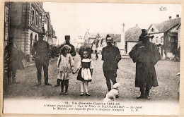 26729 / ⭐ DANNEMARIE Haute Alsace Reconquise Place Mairie Drapeau Français écrite 30 Avril 1915 -RICHARD 21 CpaWW1 - Dannemarie