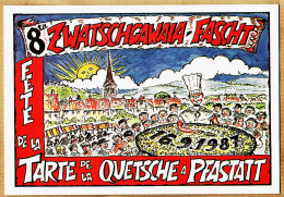 26571 / ⭐ 68-Haut Rhin PFASTATT Fascht 8em FETE De La Tarte à La QUETSCHE 16 Septembre 1987 - MAECHLER LOUMA N°6  - Altri & Non Classificati