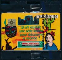 Télécartes France - Publiques N° Phonecote F227 - HOLLYWOOD Chewing Gum (120U SO3 NSB) - 1992