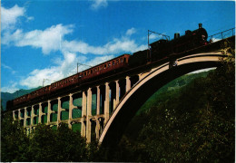 TRENO LOCOMOTIVA - Ponte Ferroviario A CERES, Torino - Ediz. M.C.S. - T033 - Eisenbahnen