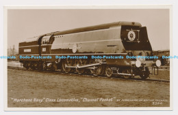 C006726 Merchant Navy Class Locomotive. Channel Packet. British Railways. 3366. - Monde