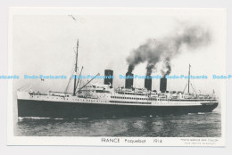 C006056 Ship. France. Paquebot 1914. Marius Bar Toulon - Monde