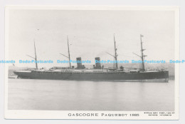 C006057 Ship. Gascogne Paquebot 1885. Marius Bar. Toulose - Monde