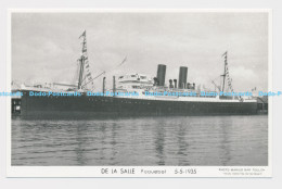 C006060 Ship. De La Salle. Paquebot 55 1935. Marius Bar Toulon - Monde