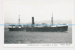 C006061 Ship. Caroline Paquebot 9 1925. Marius Bar. Toulose - Monde