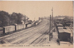 JUVISY-sur-ORGE (91) Train De Marchandises En Gare PLM - Juvisy-sur-Orge