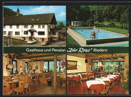 AK Riedern I. Erftal, Gasthaus U. Pension Zur Rose, Bes Georg Radke  - Andere & Zonder Classificatie