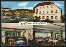 AK Mönchberg /Spessart, Gasthaus-Pension Zum Ochsen, Bes. P. & J. Helmstetter  - Andere & Zonder Classificatie