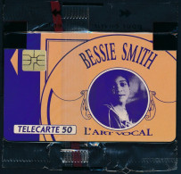 Télécartes France - Publiques N° Phonecote F231 - Jazz Vocal - BESSIE SMITH (50U SO3 NSB) - 1991