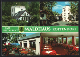 AK Rottendorf, Cafè-Restaurant In Vier Ansichten  - Andere & Zonder Classificatie