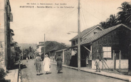 MIKICP9-044- MARTINIQUE SAINTE MARIE LA RUE SCHOELCHER - Autres & Non Classés