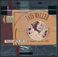 Télécartes France - Publiques N° Phonecote F233 - Jazz Vocal - FATS WALLER (50U SO3 NSB) - 1992