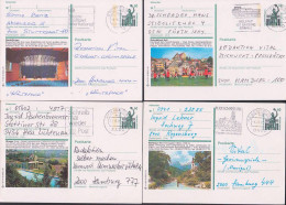 Germany Cards Sindelfingen, Schwäbisch Hall, Wissen, Ramsau 4 Bildpostkarten - Postcards - Used