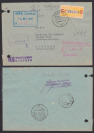 Bautzen 14.10.59 MdI ZKD-Kontrolle (19) "Nichtteilnehme § 5 Abs. C Beachten", Rs Hs. Inhalte Entnommen - Service Central De Courrier